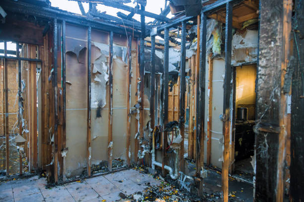 Professional Fire Board Up technician working in Bellevue, PA